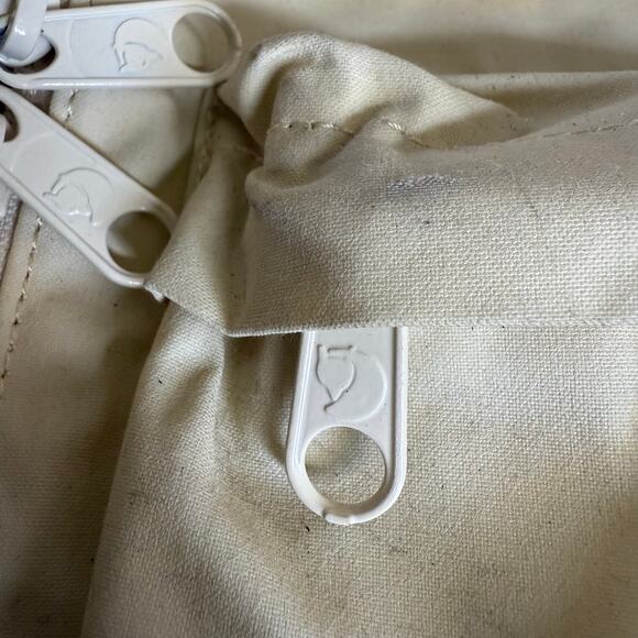 Fjallraven Kanken Backpack Ivory Cream‎ Preowned Seat Pad School Bag main image 15
